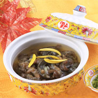 菊花海参药膳，防癌抗衰老