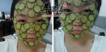 黄瓜敷脸