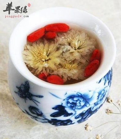 枸杞菊花茶