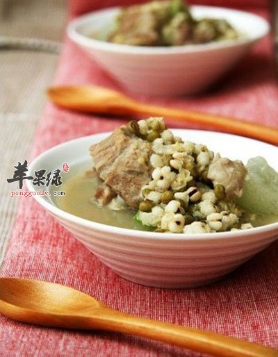 排骨绿豆汤