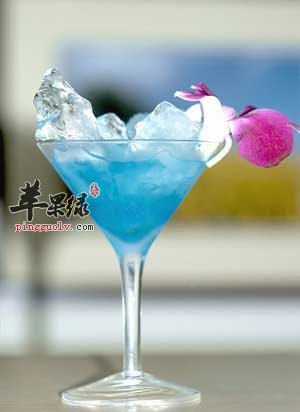 蓝柑果汁:口感很美