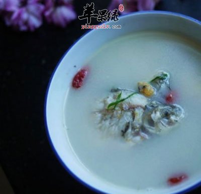 枸杞菜鯽魚湯,緩解腮腺炎