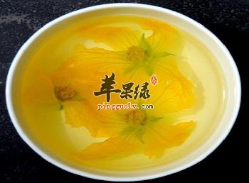 丝瓜花蜜饮