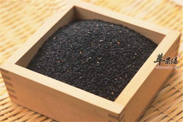黑芝麻好吃有营养 补肾润五脏作用大