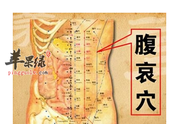 腹哀穴的位置及图片_腹哀穴的功效与作用_按摩手法