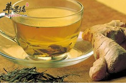 干姜丝绿茶——活血化瘀
