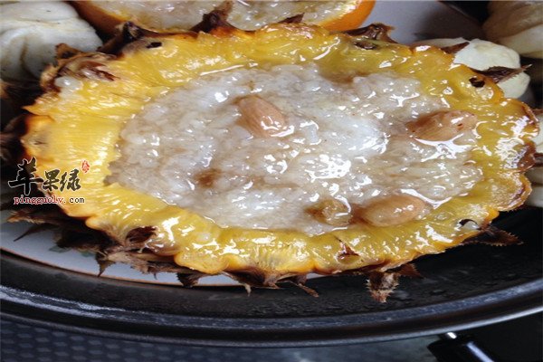 菠萝八宝饭--健脾消食降压降脂能减肥
