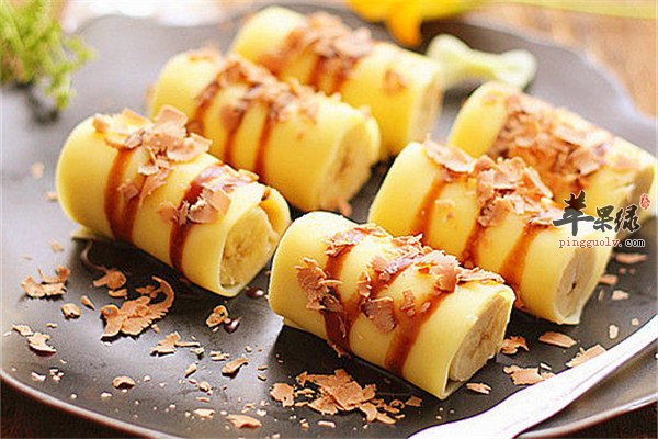 香蕉班戟卷——润肠通便保护胃黏膜