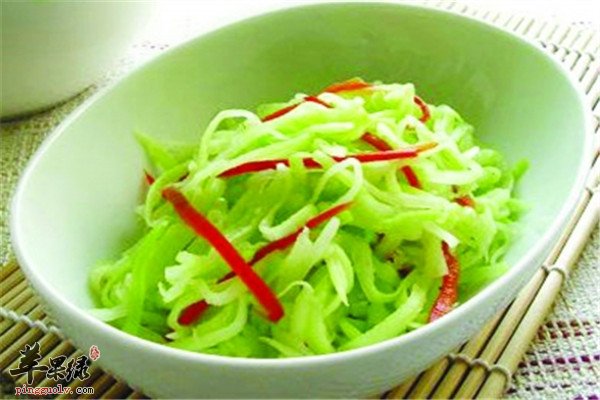 凉拌芥蓝——预防心脏病降胆固醇