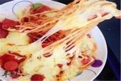 奶酪焗香肠意面——