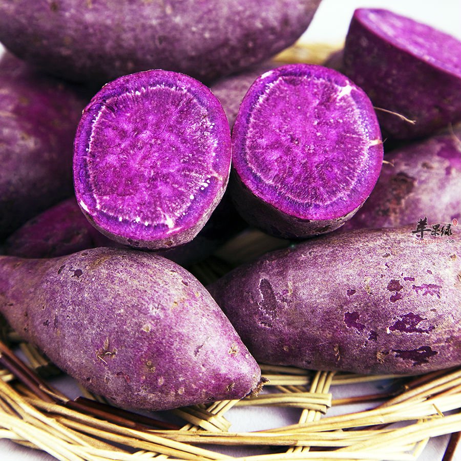 苹果绿 食材大全 紫薯虽然吃紫薯的好处很多,但是在食用过程中也有