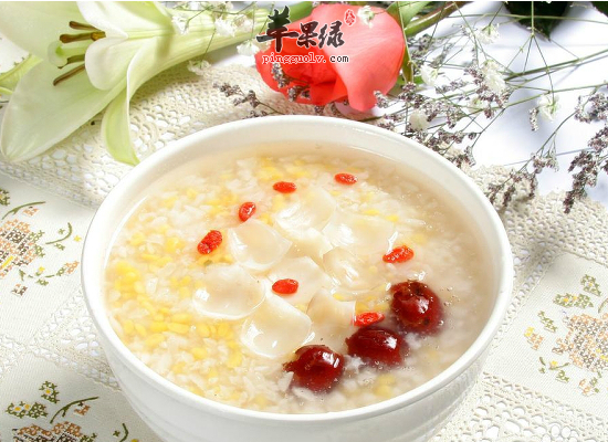 珠玉二宝粥有补虚养身滋阴补肾_苹果绿