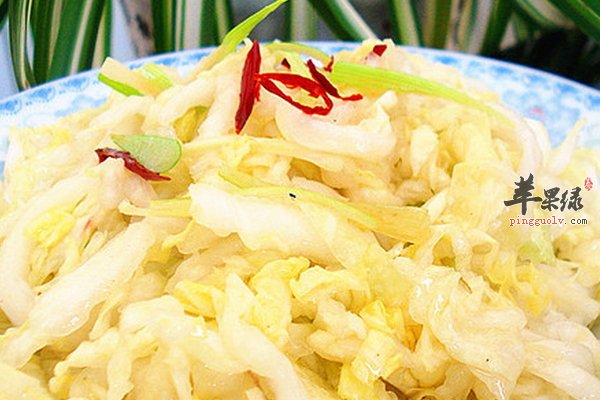 大白菜炖黄花菜图片