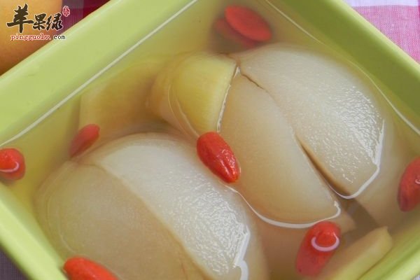生姜甜梨汤——润肺止咳缓解感冒