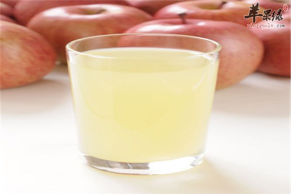 苹果汁——润肠通便开胃安神养心