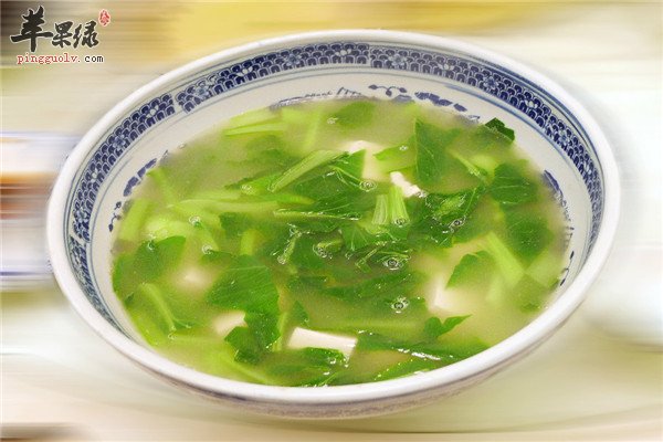 冬寒菜豆腐汤——清热滋阴保护视力