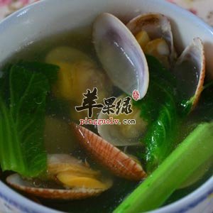 花甲芥菜汤——促进消化滋阴润燥