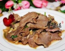介绍几种炒猪舌的做