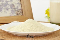 用豆浆粉冲出来的是