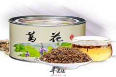 葛花泡水的注意事项