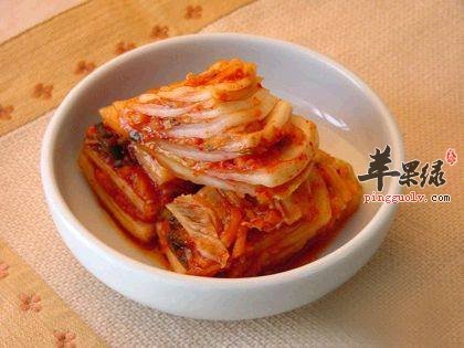 美味的泡菜口感好 营养价值也出色