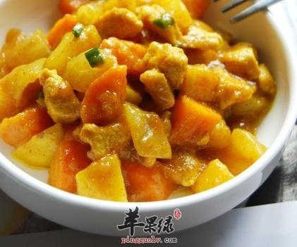 美味的咖喱鸡是如何制做的呢