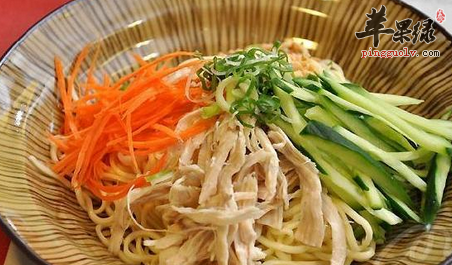 两道特色凉面的美食推荐