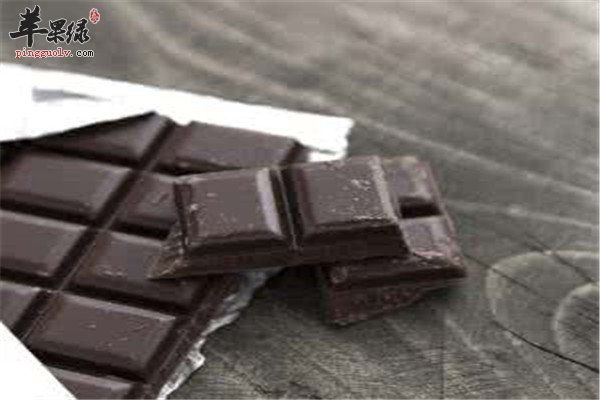 黑巧克力的好处 减肥降血压