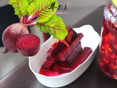 甜菜根营养丰富 榨汁