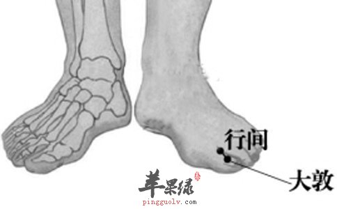 行间穴的位置 教你找到行间穴的方法