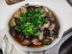 清蒸香菇的几种简单