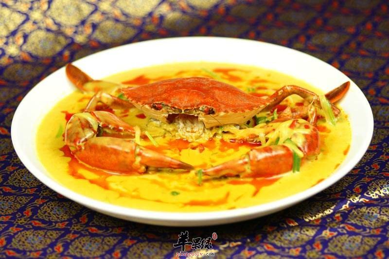 咖喱大闸蟹——增进食欲清肺润肺