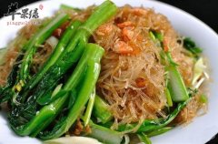 分享几种菠菜炒粉丝
