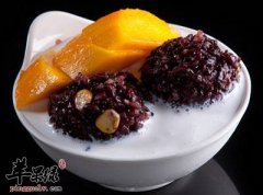 芒果白雪黑糯米——清肠胃促进排便