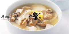 鲫鱼牡蛎年糕汤——增强抵抗力解毒