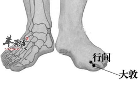 行间穴的具体位置 教你取穴好方法