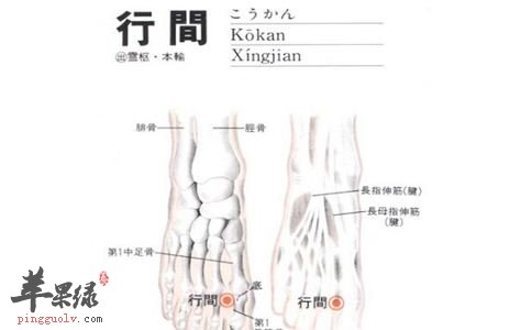 按摩行间穴的功效出色 都有这些效果