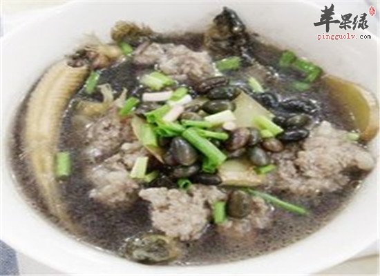 泥鳅黑豆粥--补肝益肾乌发养颜