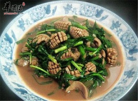 韭菜爆腰花——促进食欲补肾益精