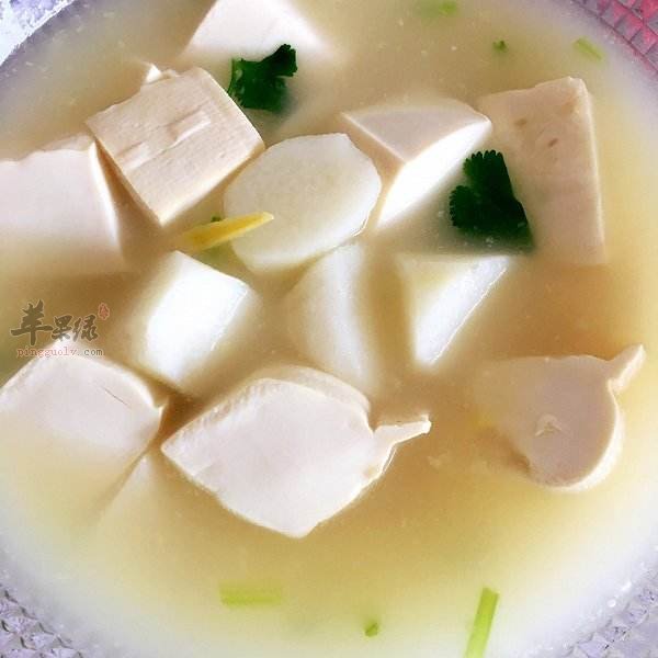 山药豆腐汤---清热开胃