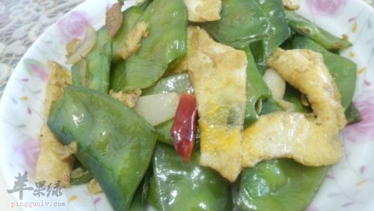扁豆炒鸡蛋——缓解疲劳促进消化