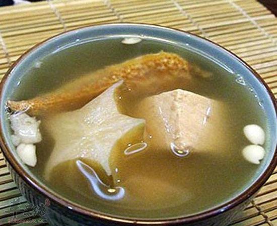 海星杨桃瘦肉汤—清热利咽补气血