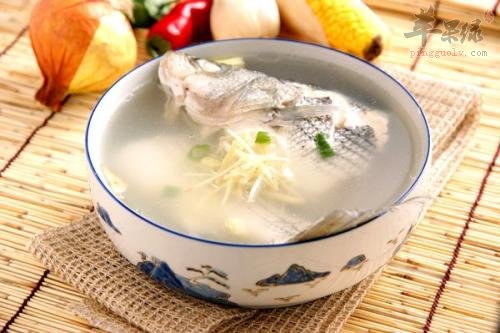 鱸魚湯——補血益氣催奶生乳