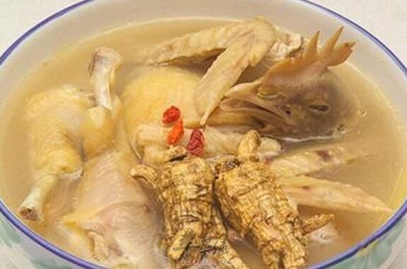 参茸鸡肉汤