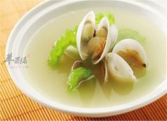 芦荟蛤蜊汤——清热解毒软坚化痰