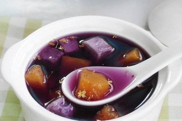 南瓜紫薯汤——保护肠胃降低血糖