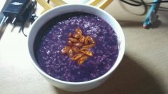 紫薯燕麦粥——保护心血管预防便秘