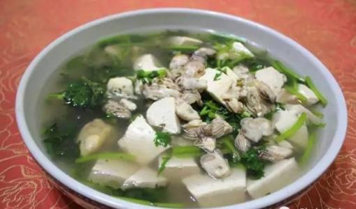 牡蛎豆腐汤——益智养颜清热解毒