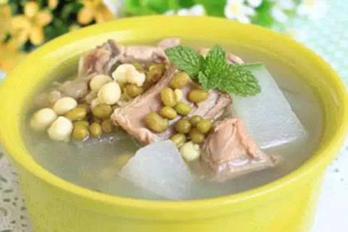 薏米绿豆老鸭汤——清热解毒补肾壮阳