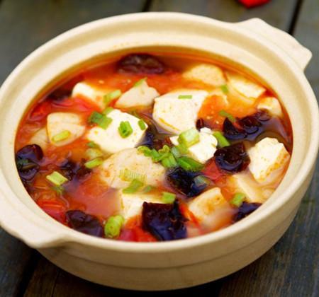 鱼丸烧豆腐——清热去火化痰止咳